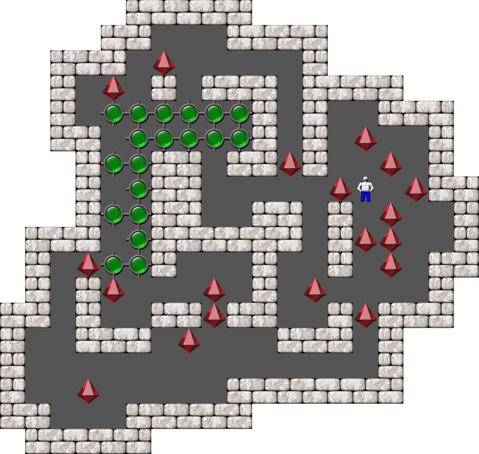 Sokoban Thinking Rabbit Arranged level 546